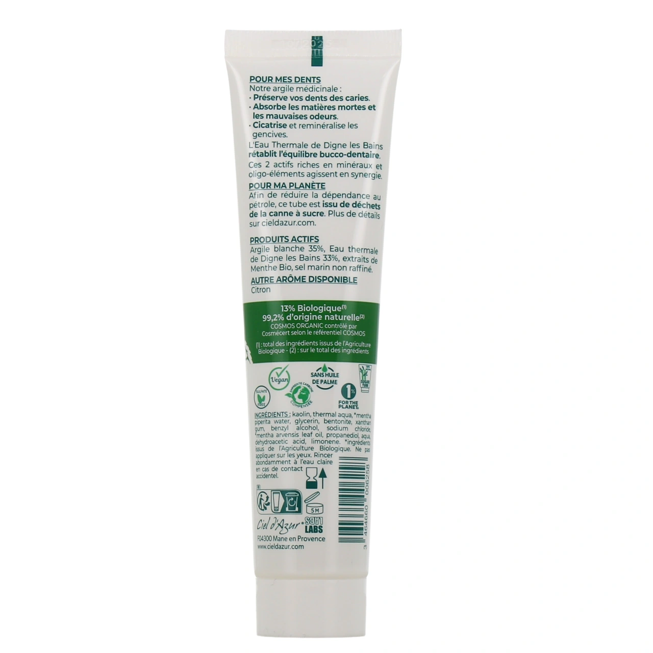 Lutescens Dentifrice Bio - Vue 8