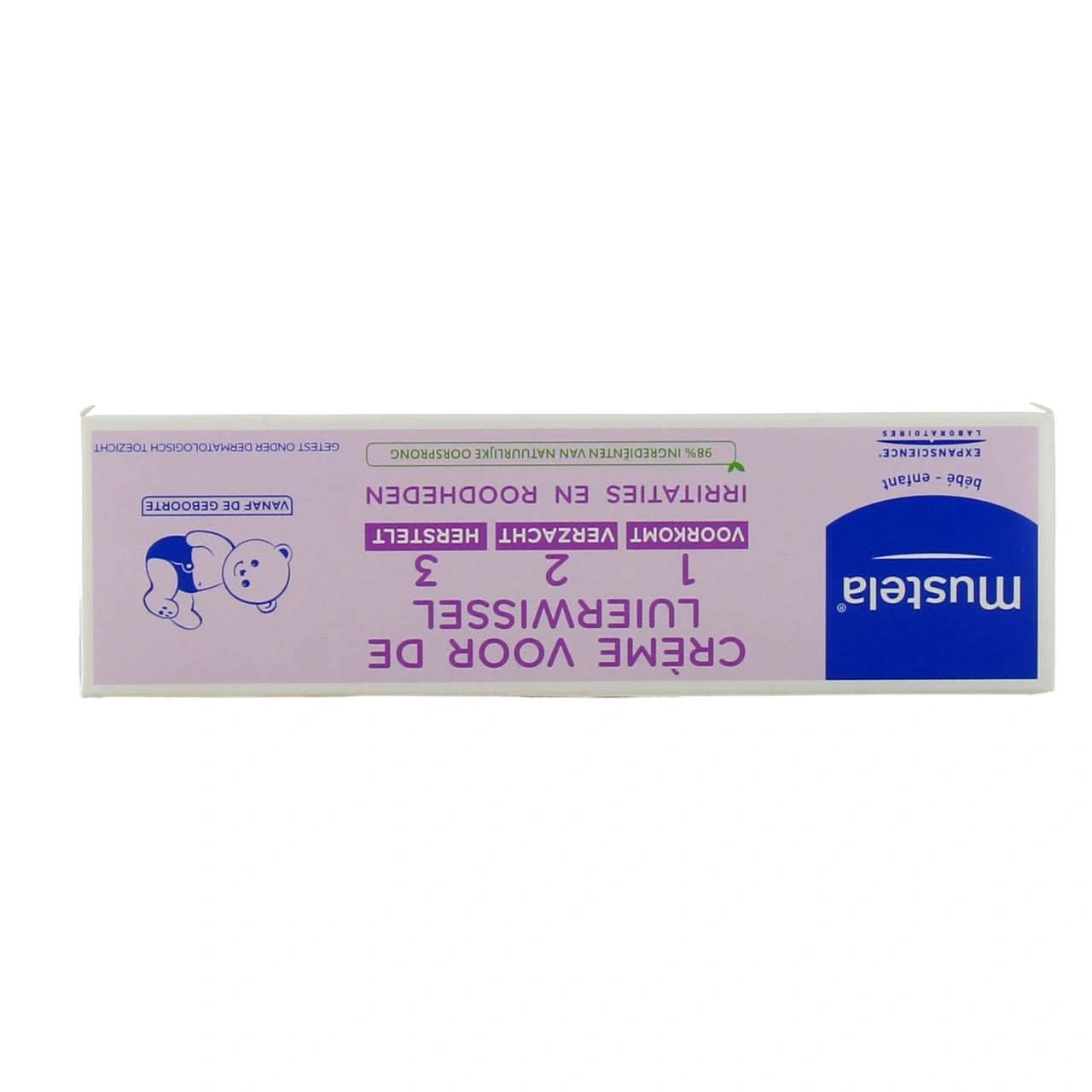 Mustela Crème change 1>2>3  Soin complet de l’épiderme fessier - Vue 3