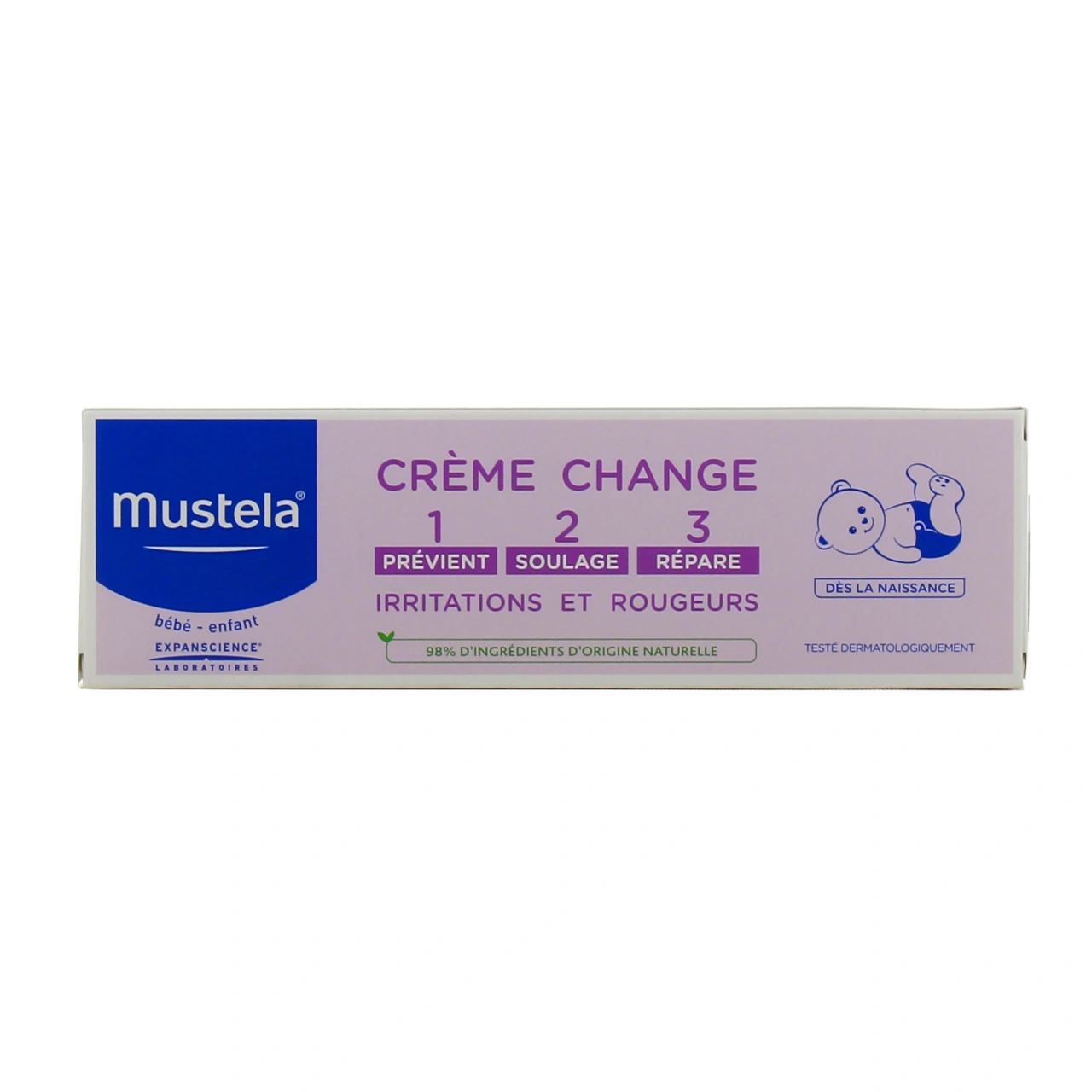 Mustela Crème change 1>2>3  Soin complet de l’épiderme fessier - Vue 5
