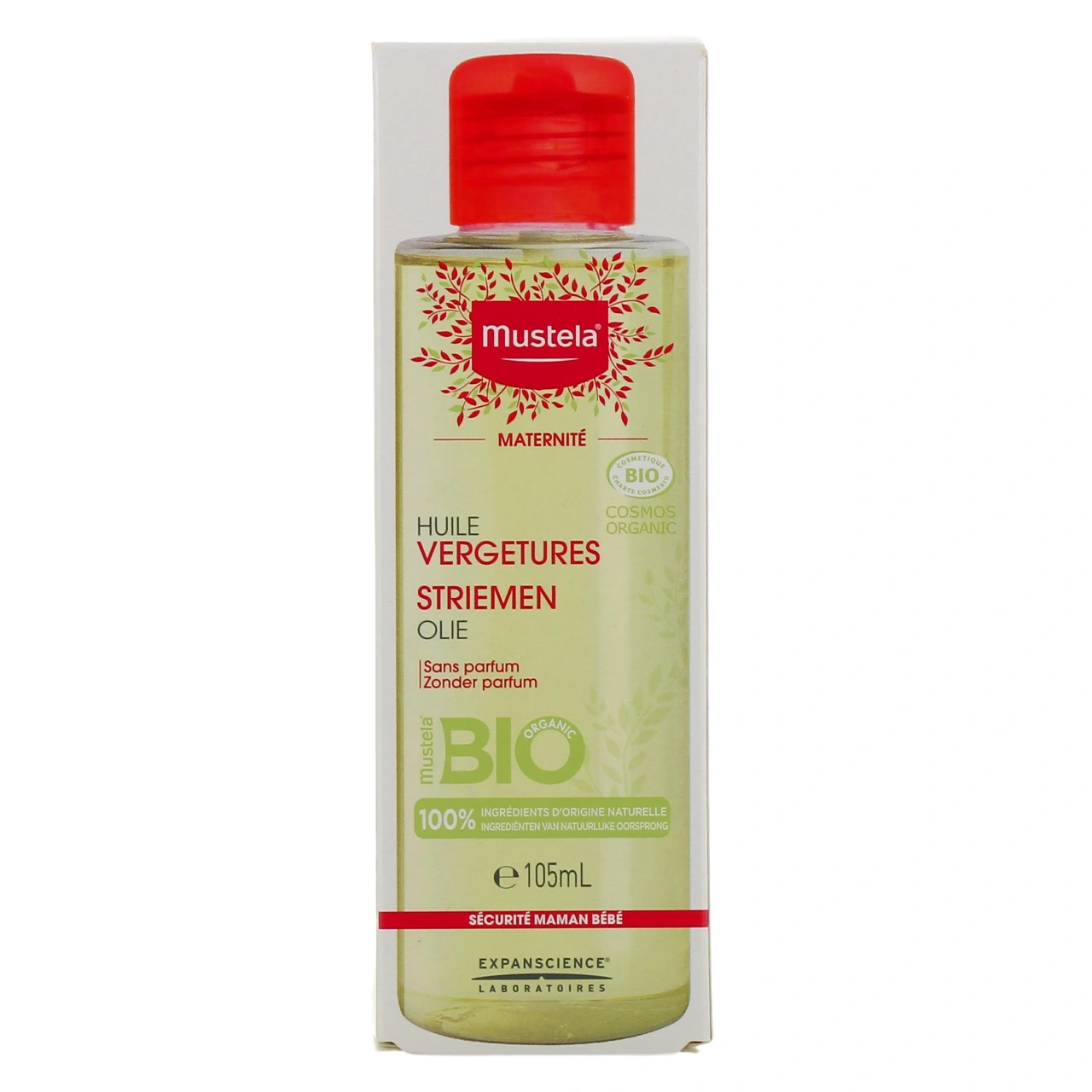 Mustela Huile vergetures Bio - Vue 2
