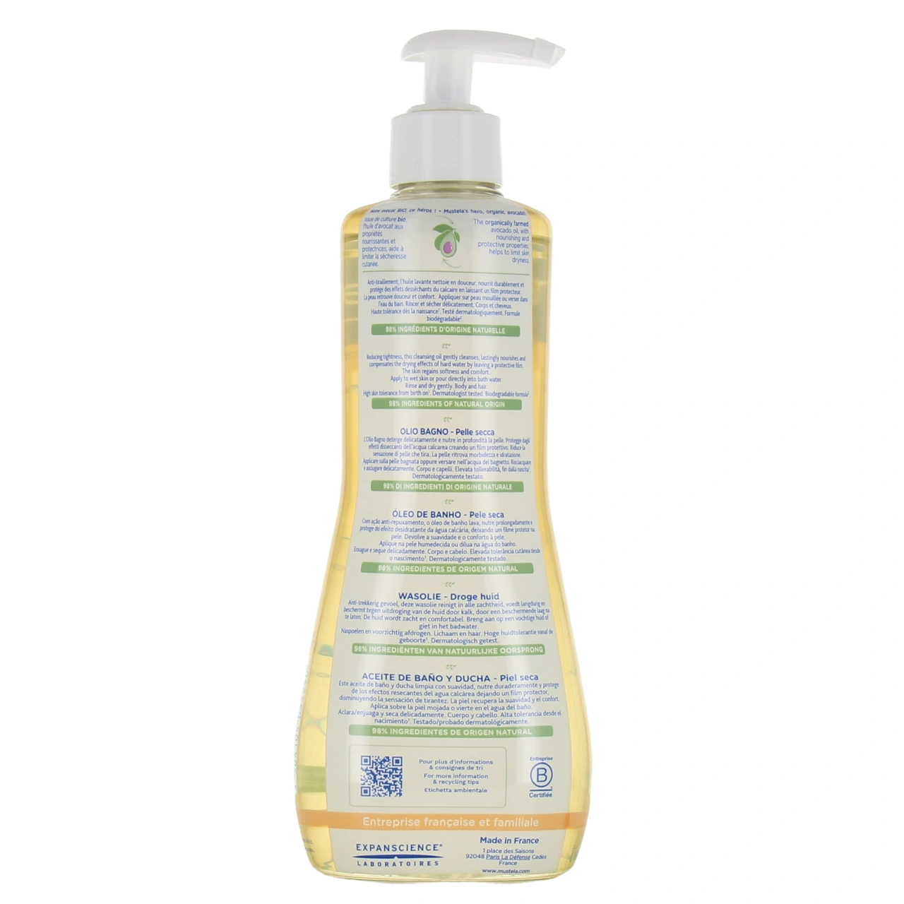 Mustela Huile lavante - Vue 3