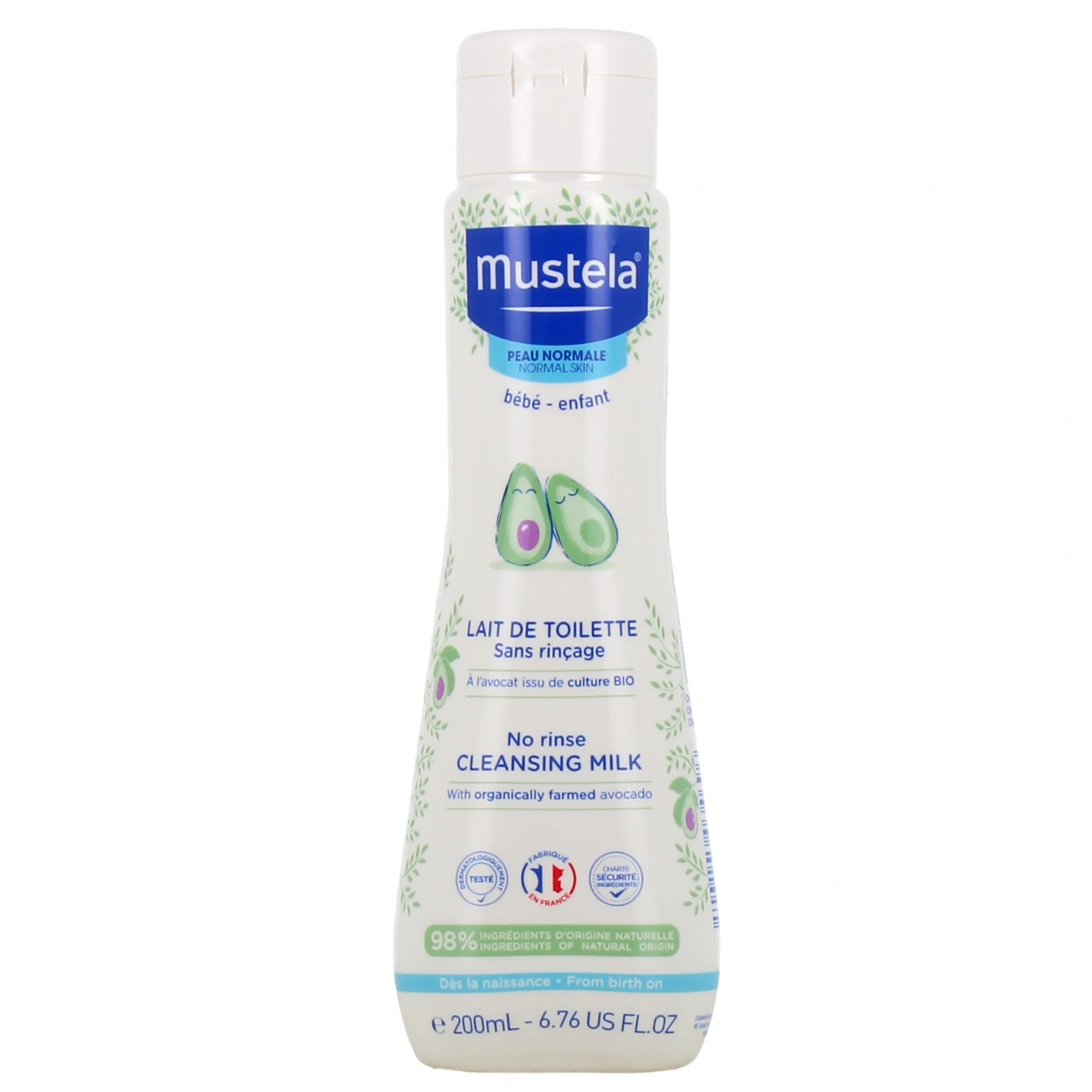 Mustela Lait de toilette sans rinçage - Vue 10
