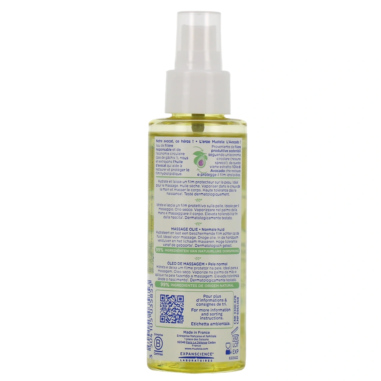 Mustela Huile de massage - Vue 6