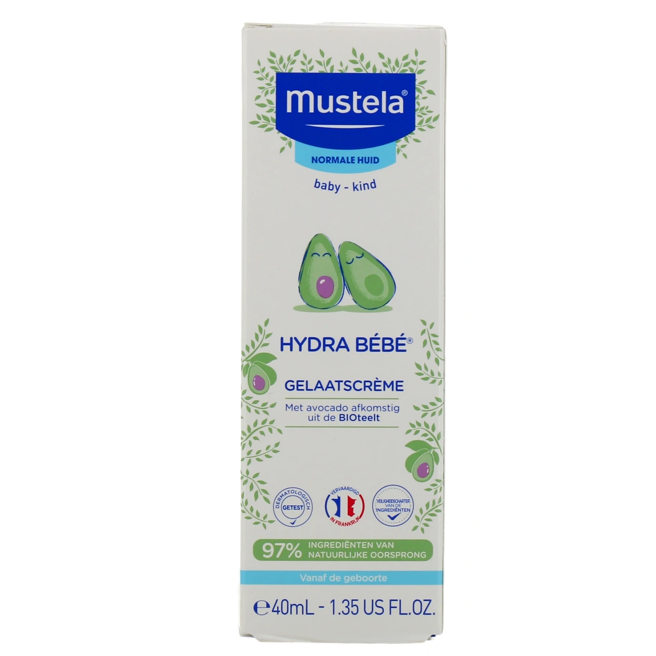 Mustela Hydra Bébé Crème visage - Vue 3