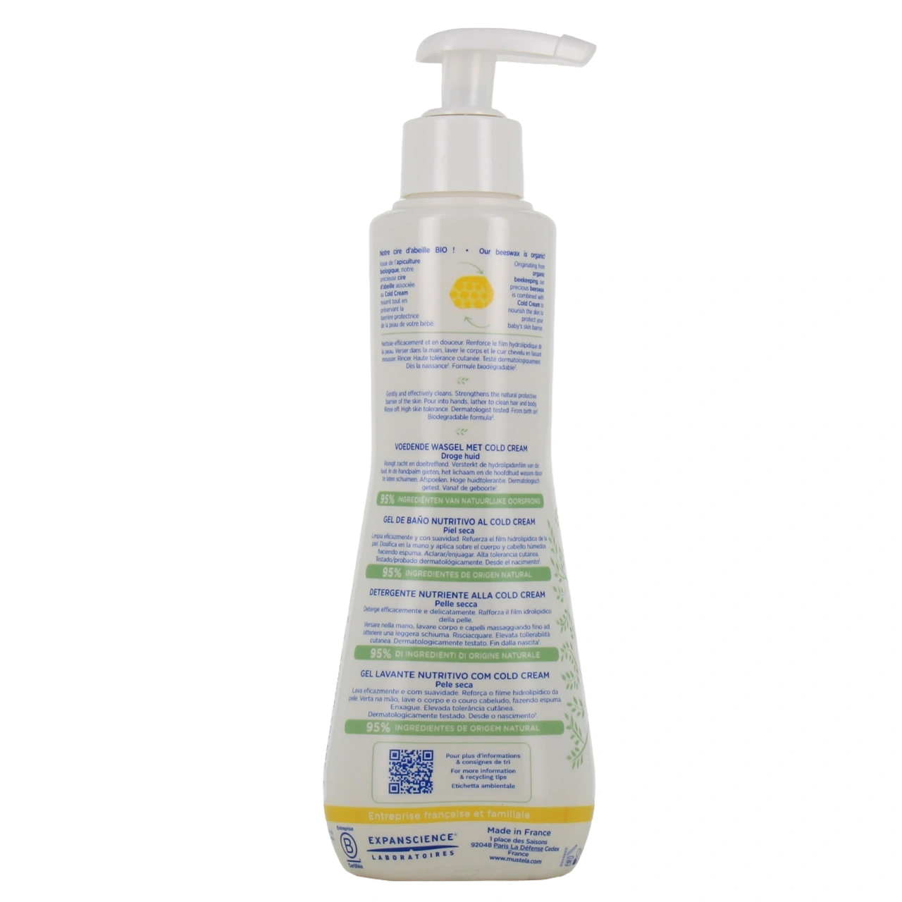 Mustela Gel lavant nourrissant au Cold Cream - Vue 3