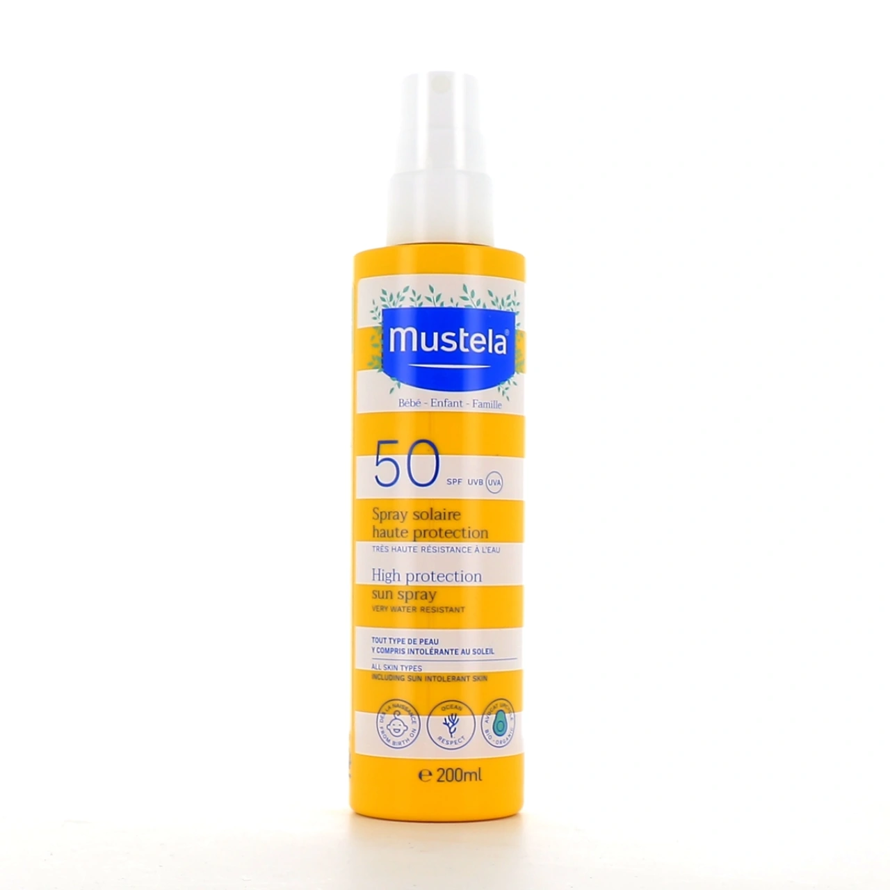 Mustela Spray Solaire Haute Protection SPF 50 - Mustela