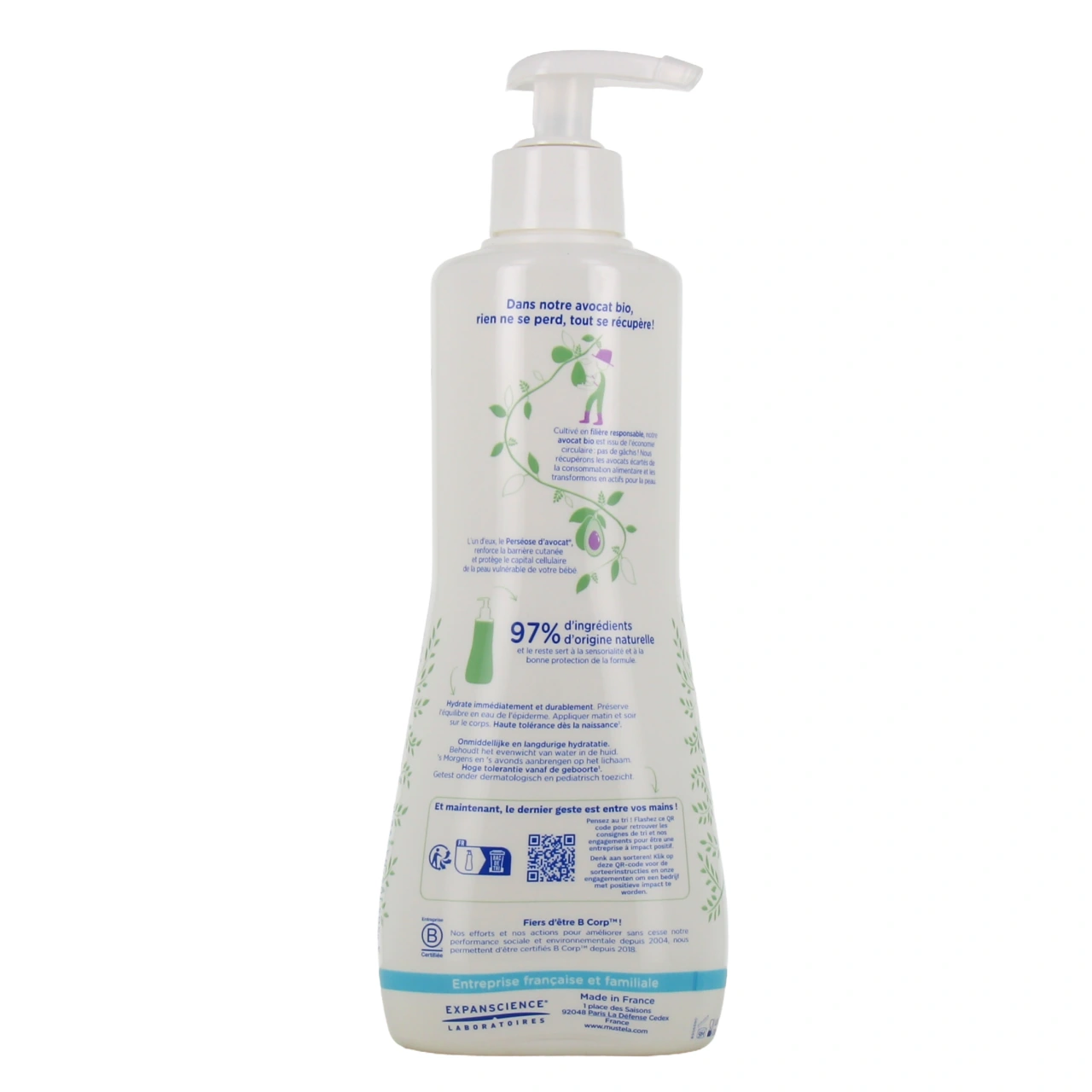 Mustela Hydra Bébé Lait Corps - Vue 3