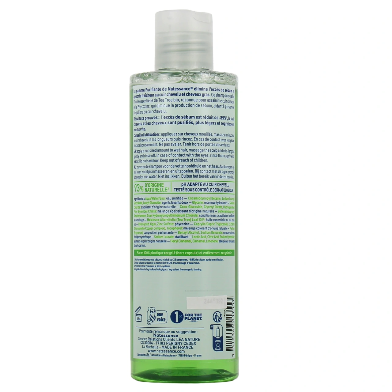 Natessance Shampooing Tea Tree - Vue 3