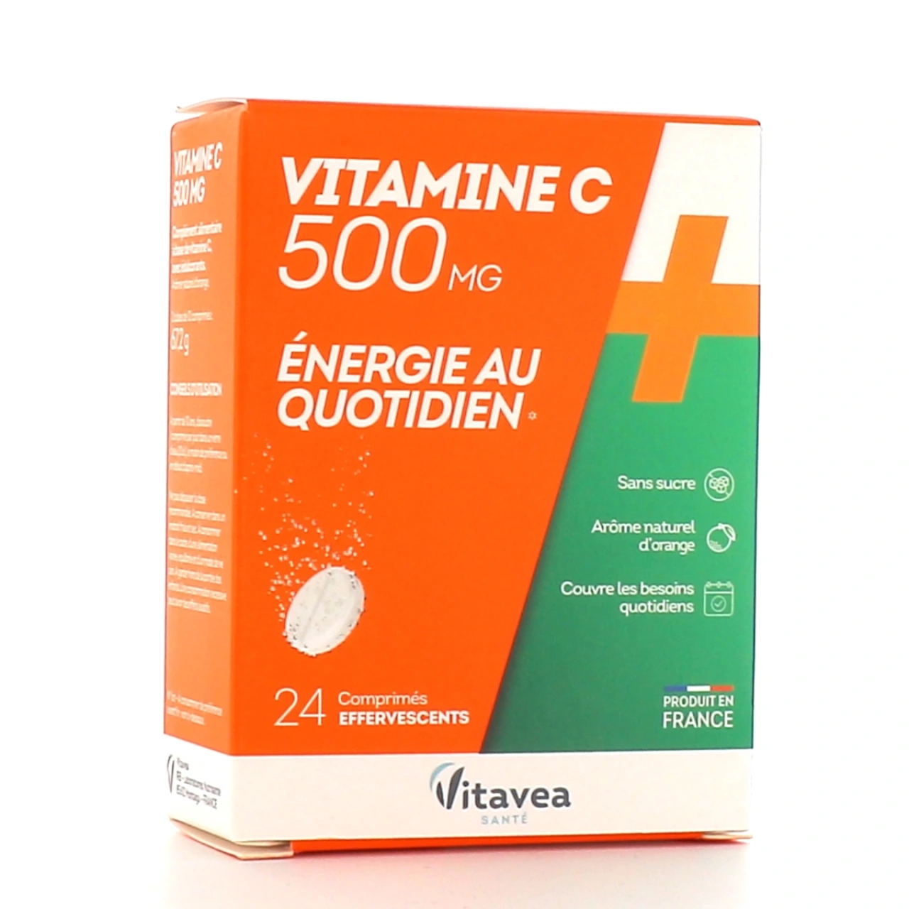Nutrisanté Energie au Quotidien Vitamine C Effervescente 500mg - Nutrisanté