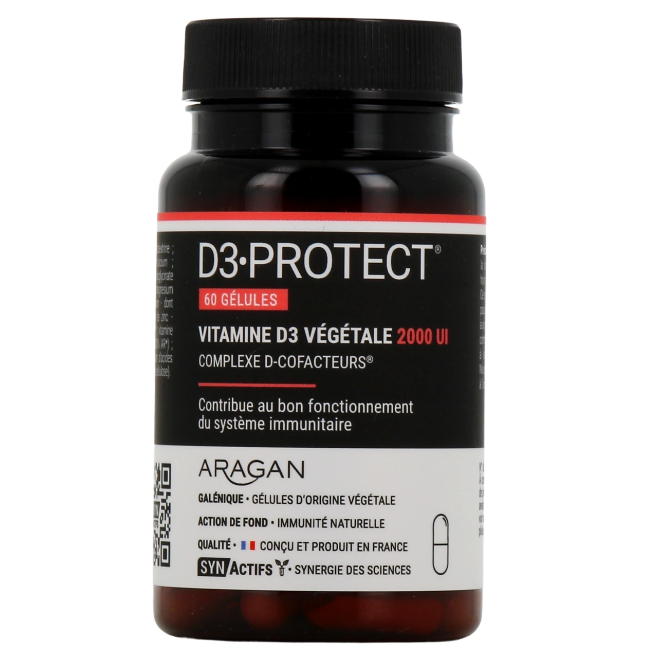 Synactifs D3 Protect Vitamine D3 végétale - Vue 2