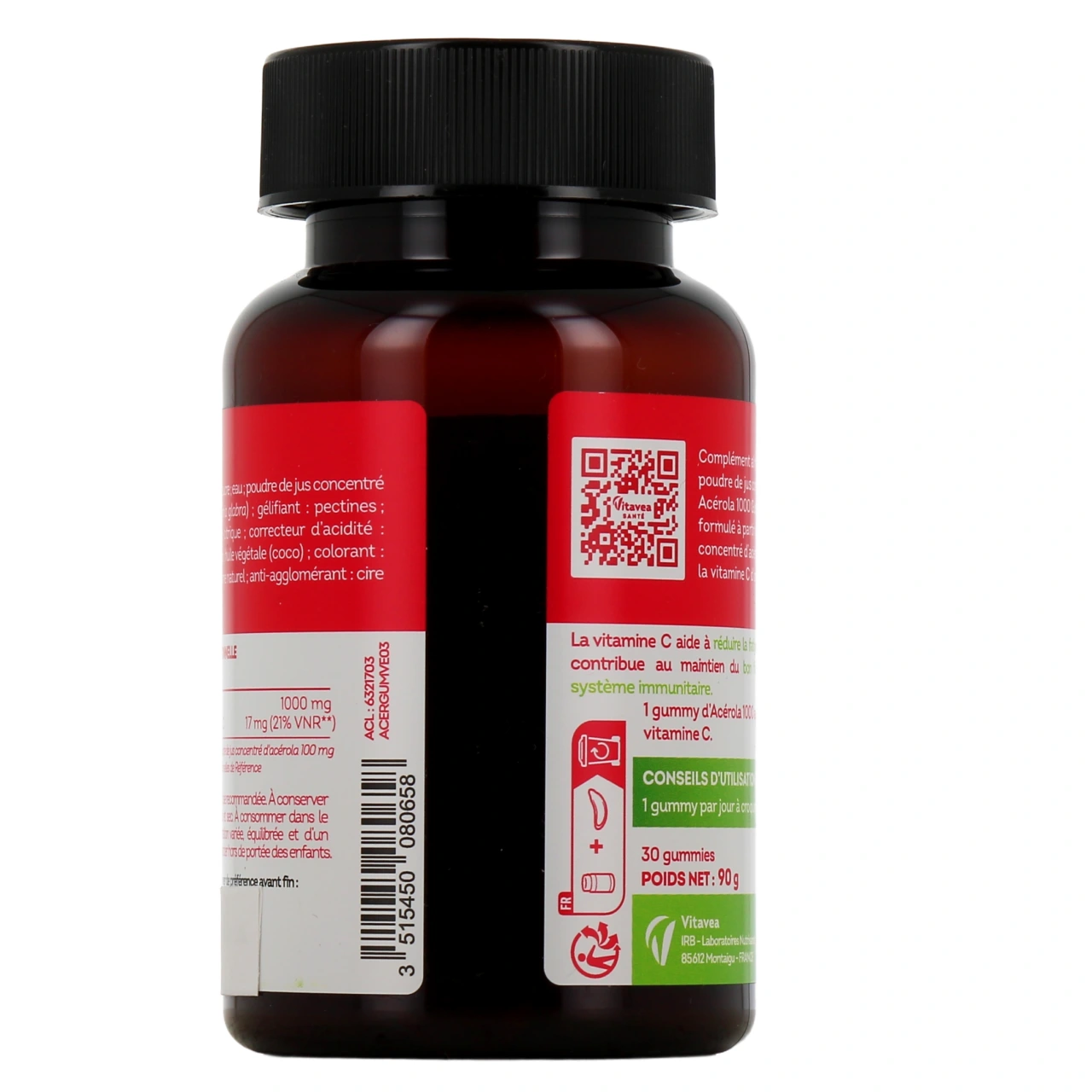 Nutrisanté Acérola 1000 - Vue 3