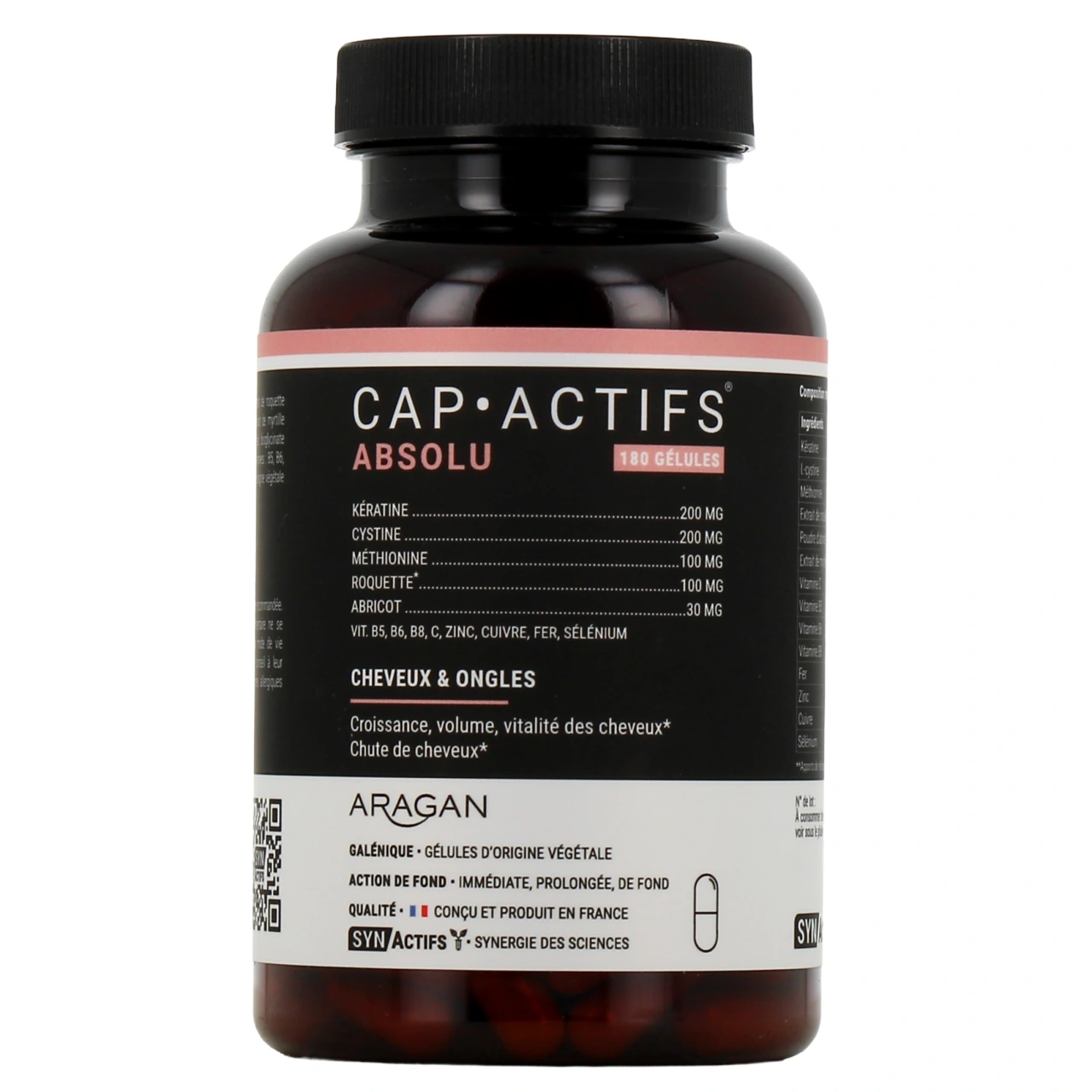 Synactifs Cap Actifs Absolu Cheveux & Ongles - Vue 2