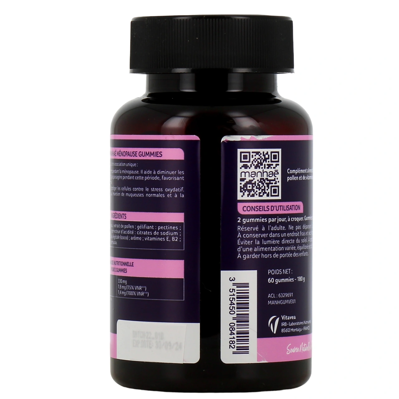 Manhaé Ménopause Gummies - Vue 2