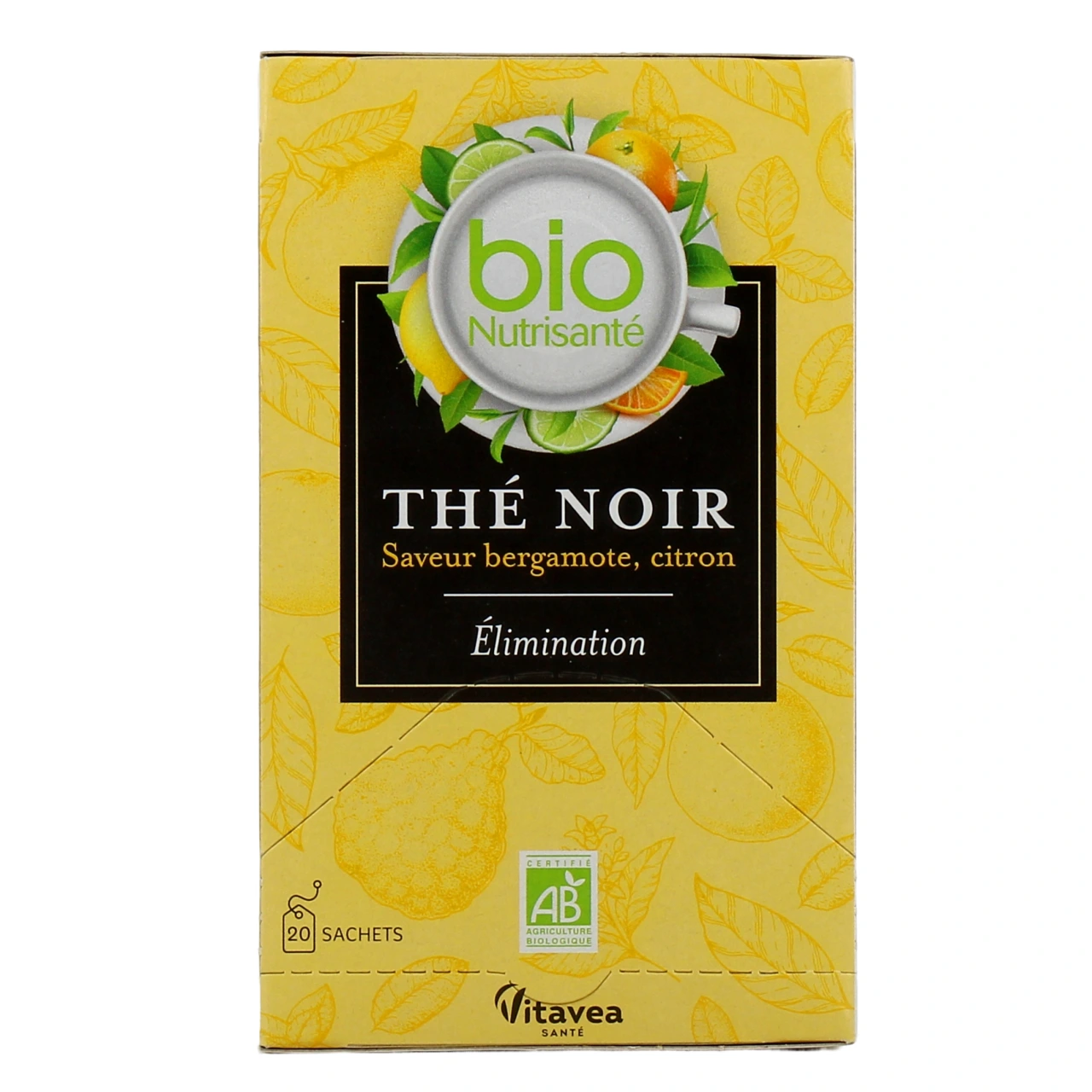 Nutrisanté Thé Noir Elimination - Vue 2