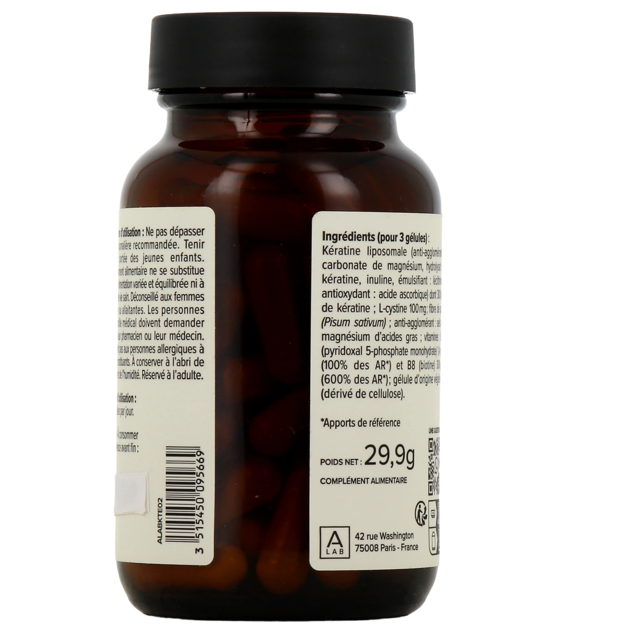 A-LAB Kératine Liposomale - Vue 3