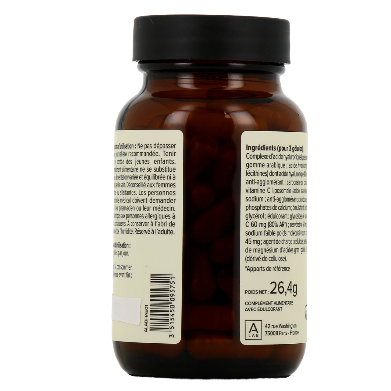 A-LAB Acide Hyaluronique Liposomal - Vue 3