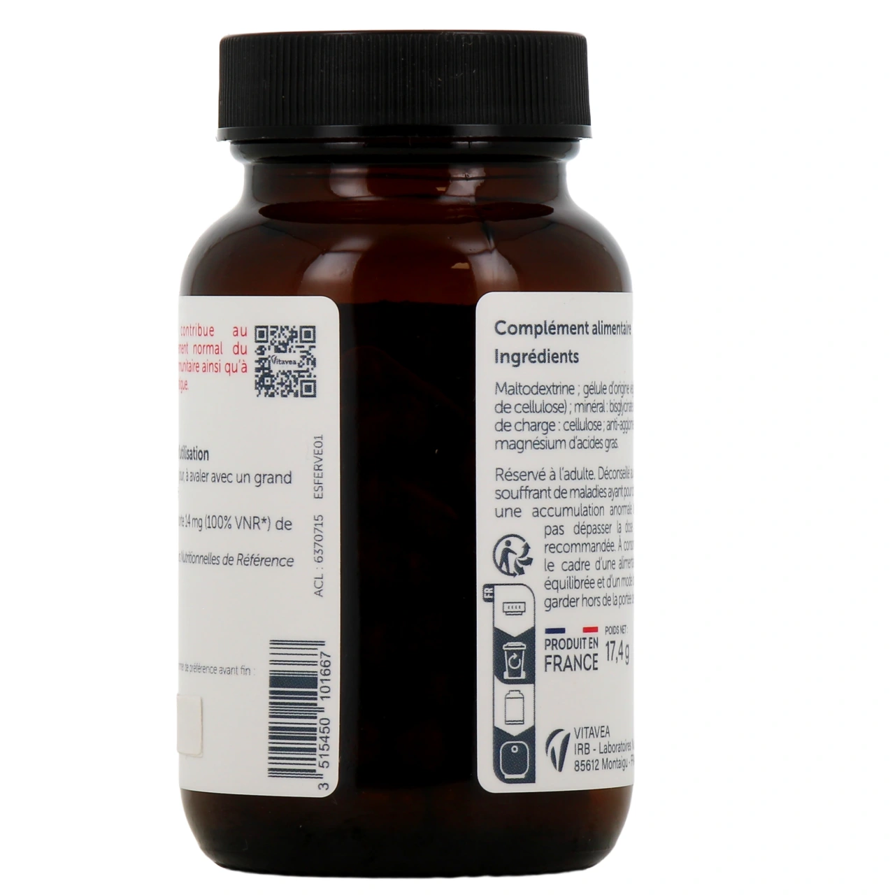 Vitavea Fer Bisglycinate - Vue 3