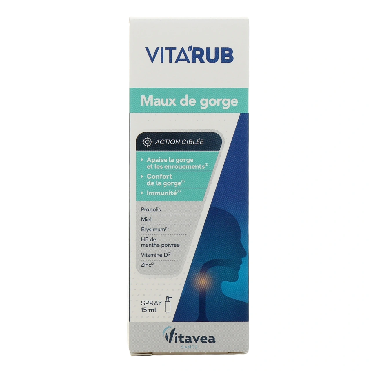 Vitavea Vita'Rub Maux de Gorge - Vue 2