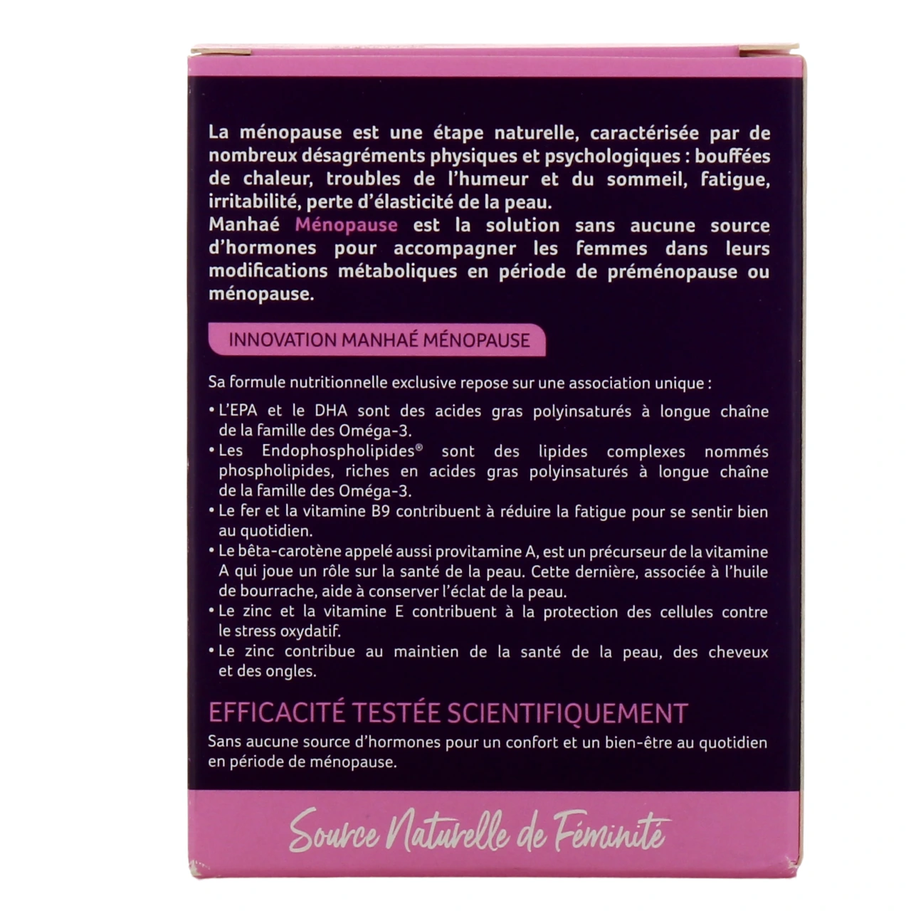 Manhaé Sans Hormones - Vue 6