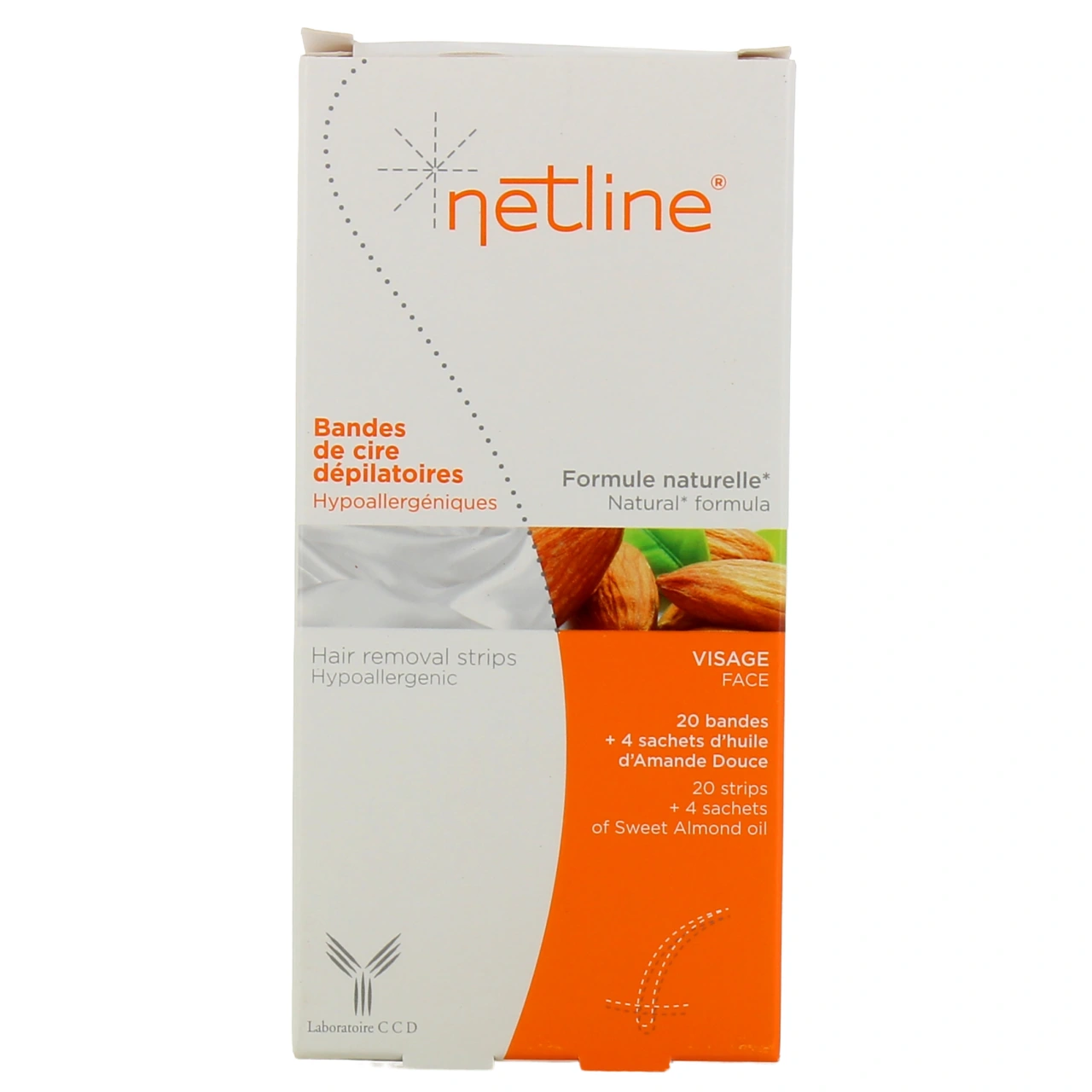 Netline Bandes de cire dépilatoires visage - Vue 2
