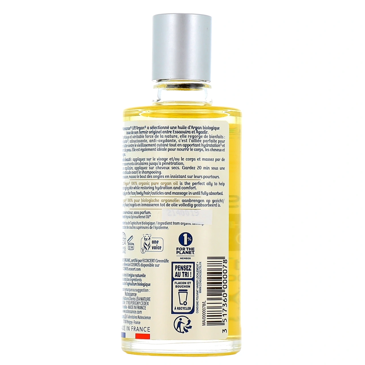 Lift'Argan Huile d'Argan 100% Pure Bio - Vue 3