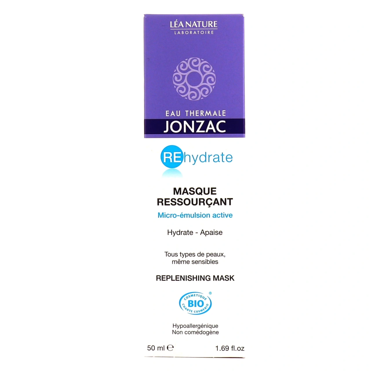 Jonzac Rehydrate Masque Ressourçant Bio - Jonzac