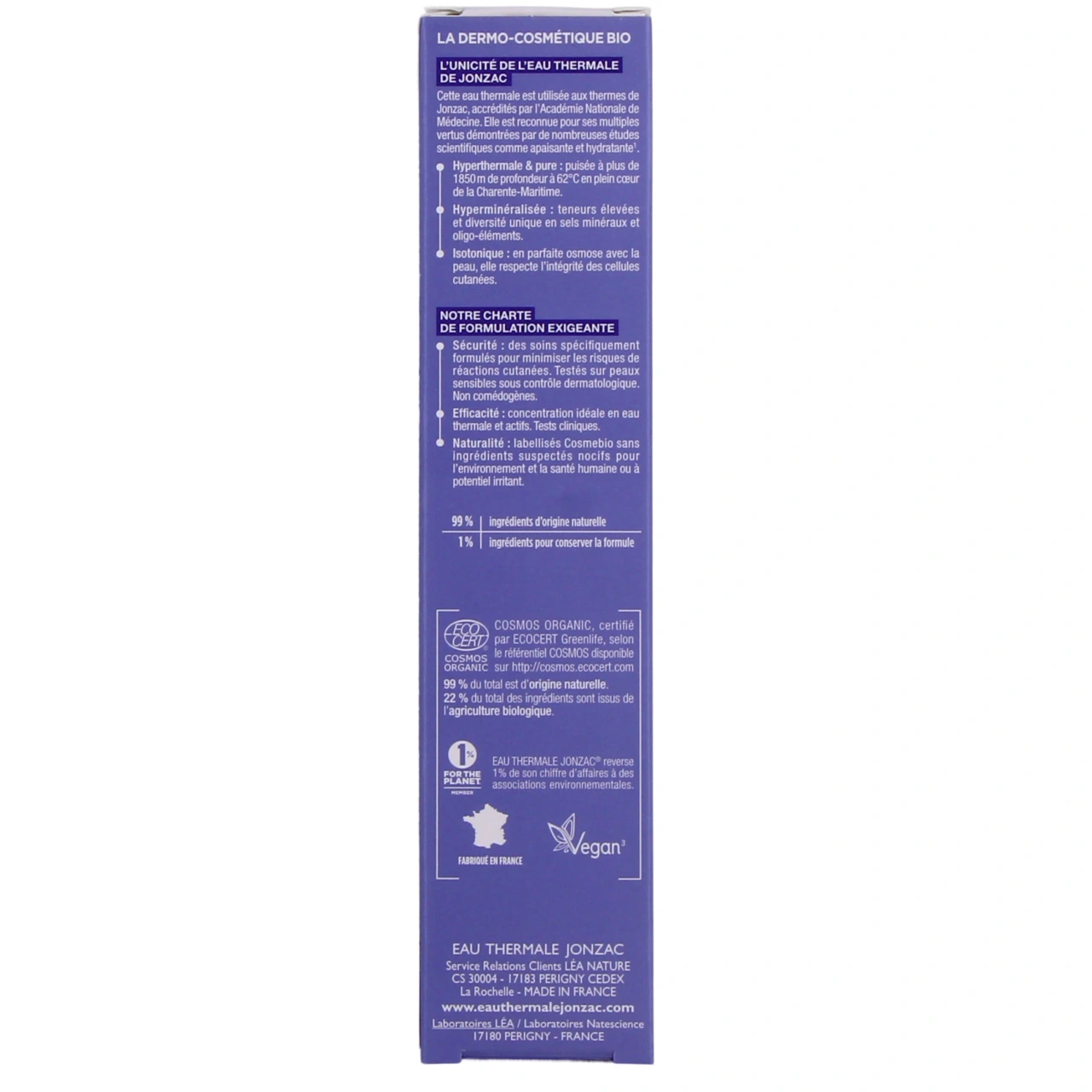 Jonzac Nutritive Crème visage effet protecteur seconde peau - Vue 3