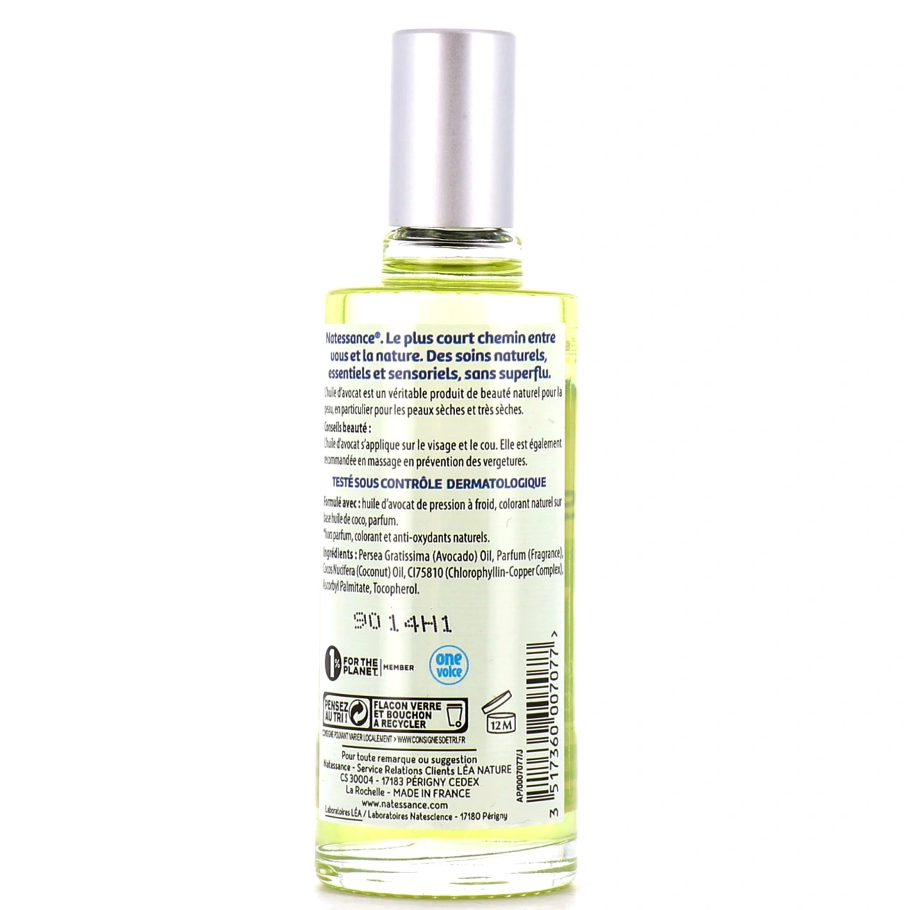 Natessance Huile d'Avocat Nourrissante - Vue 2