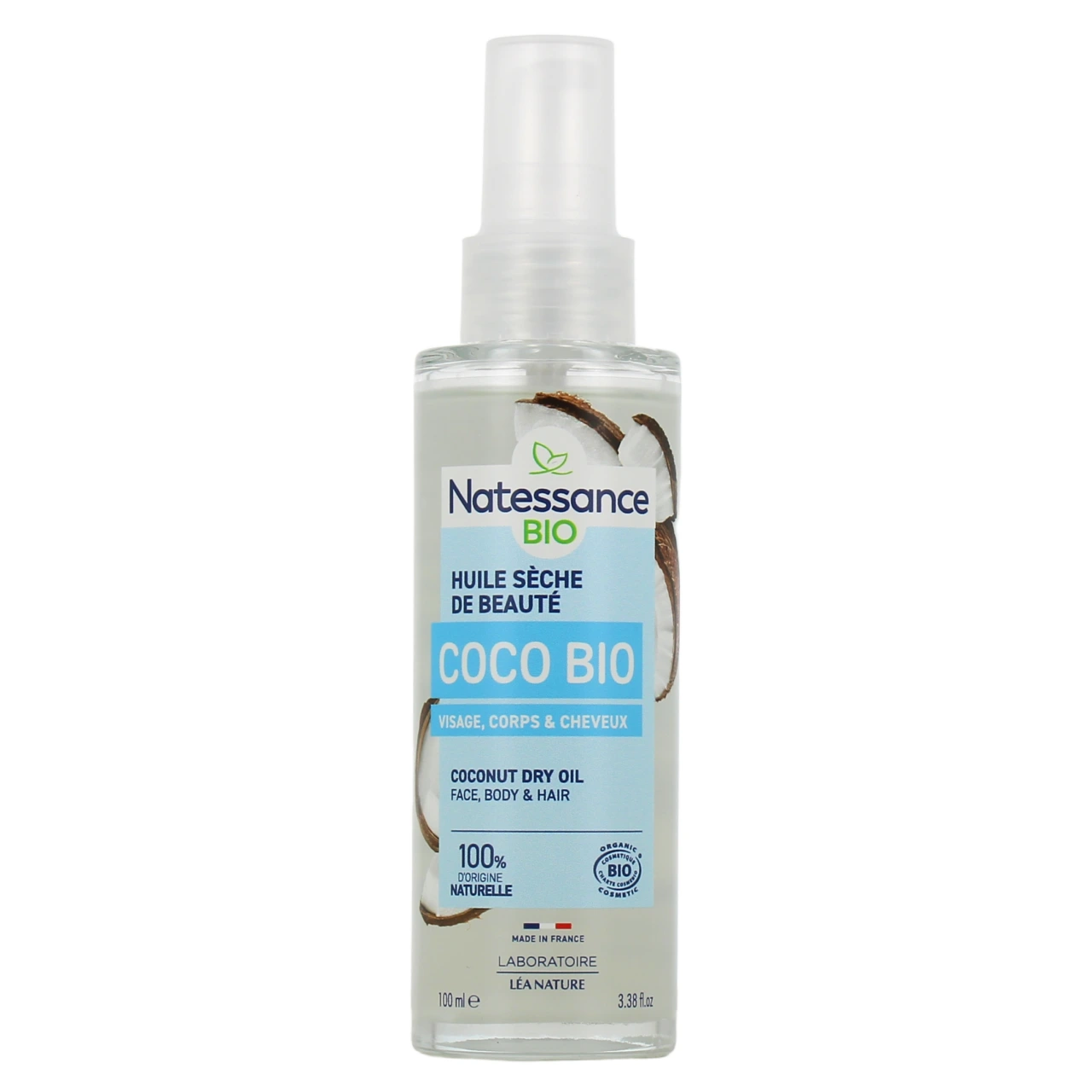 Natessance Huile Soyeuse Coco - Vue 2