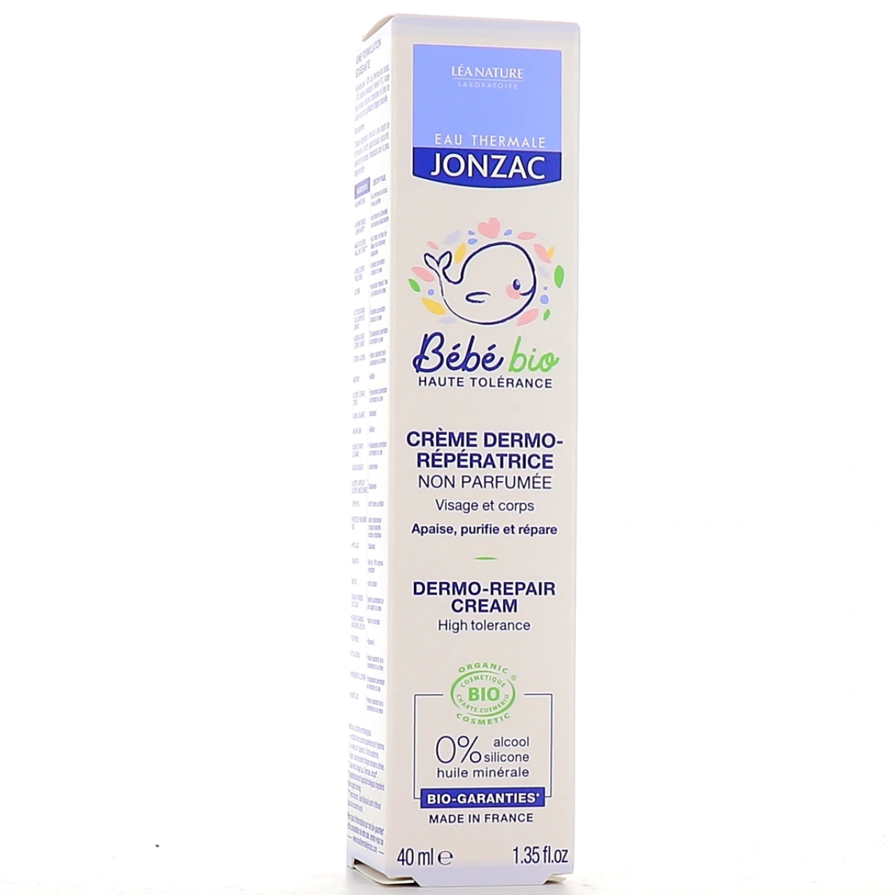 Jonzac Bébé Bio Crème Dermo Réparatrice - Jonzac