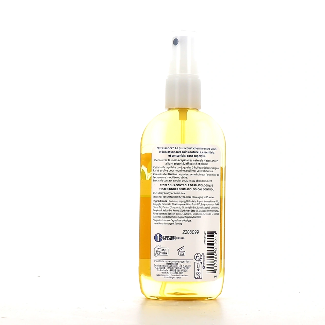 Natessance Huile Capillaire Sublimatrice Argan - Vue 2