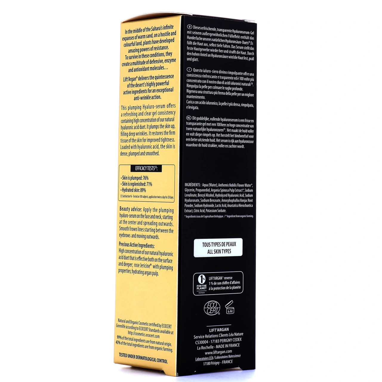 Lift'Argan Divinissime Hyaluro-Sérum Repulpant Bio - Vue 2