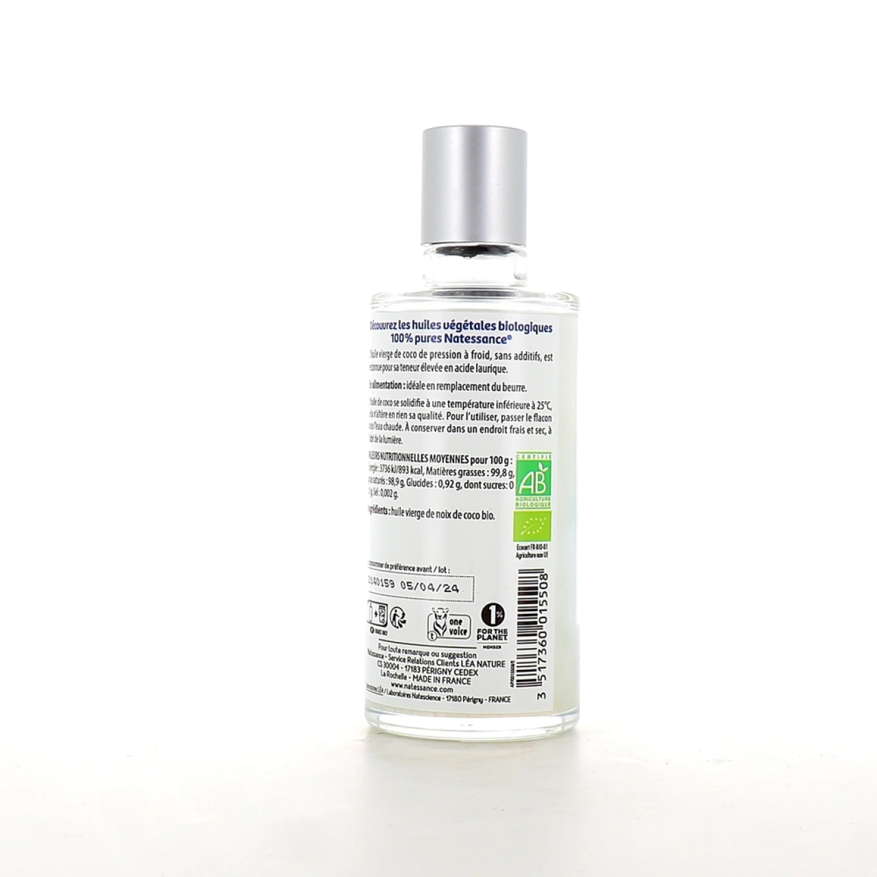 Natessance Huile de Coco Bio 100% pure - Vue 11