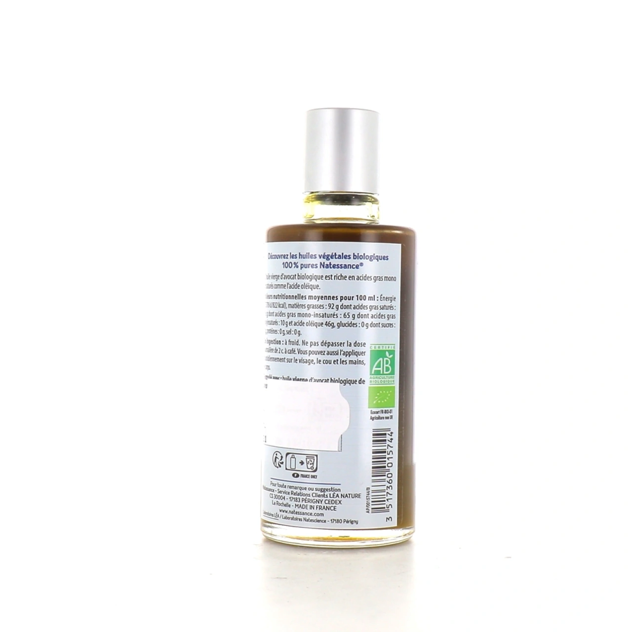 Natessance Huile d'Avocat Bio - Vue 2
