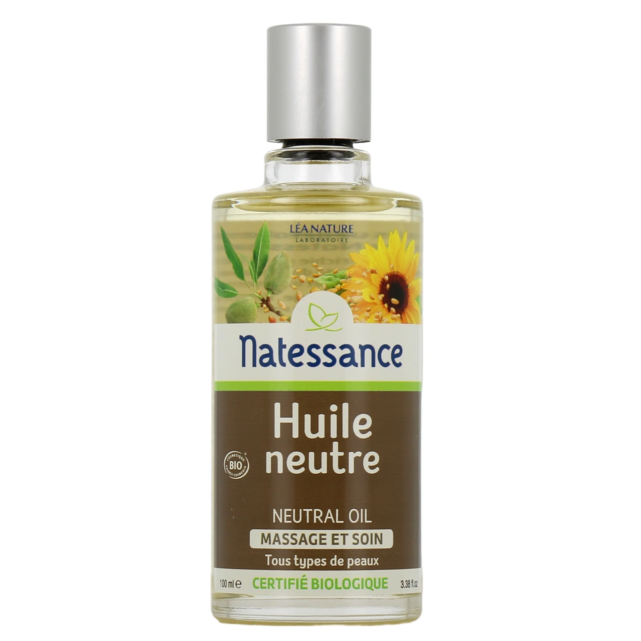 Natessance Huile Neutre Bio Massage et Soin - Vue 5