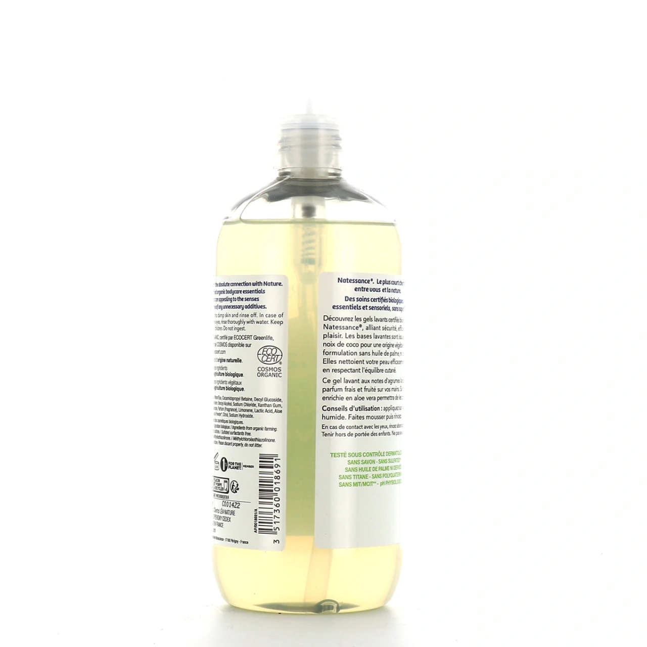 Natessance Gel Lavant Mains Bio - Vue 4