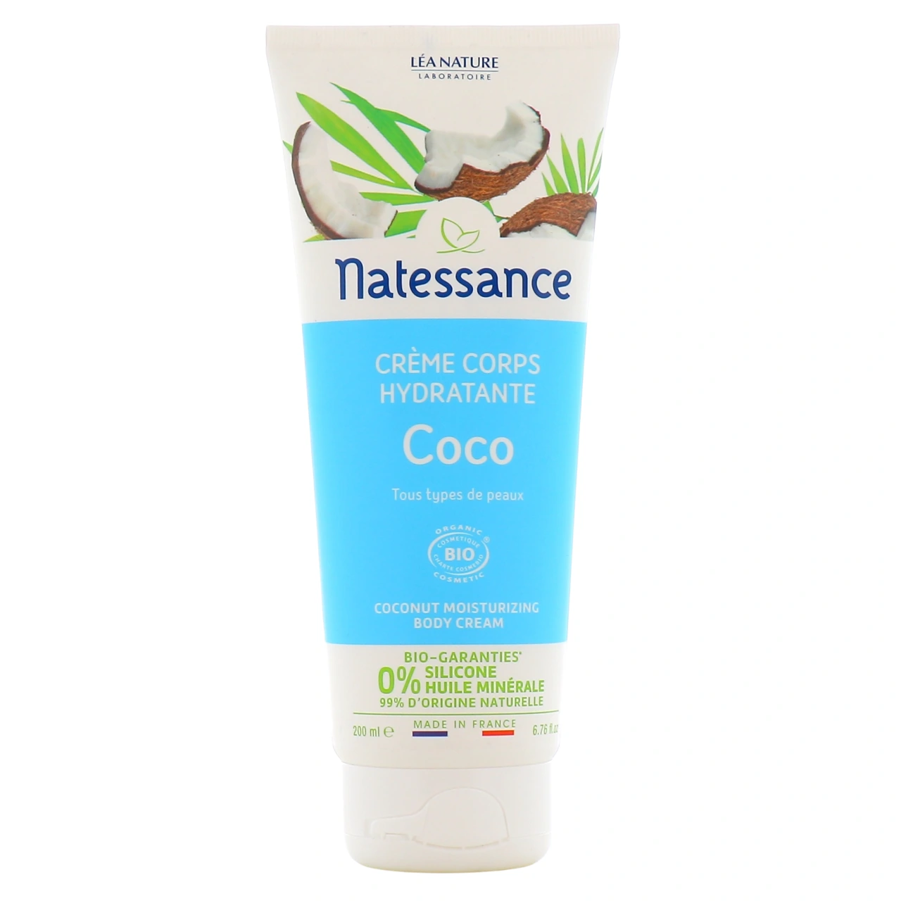 Natessance Crème Corps Hydratante Coco Bio - Vue 2