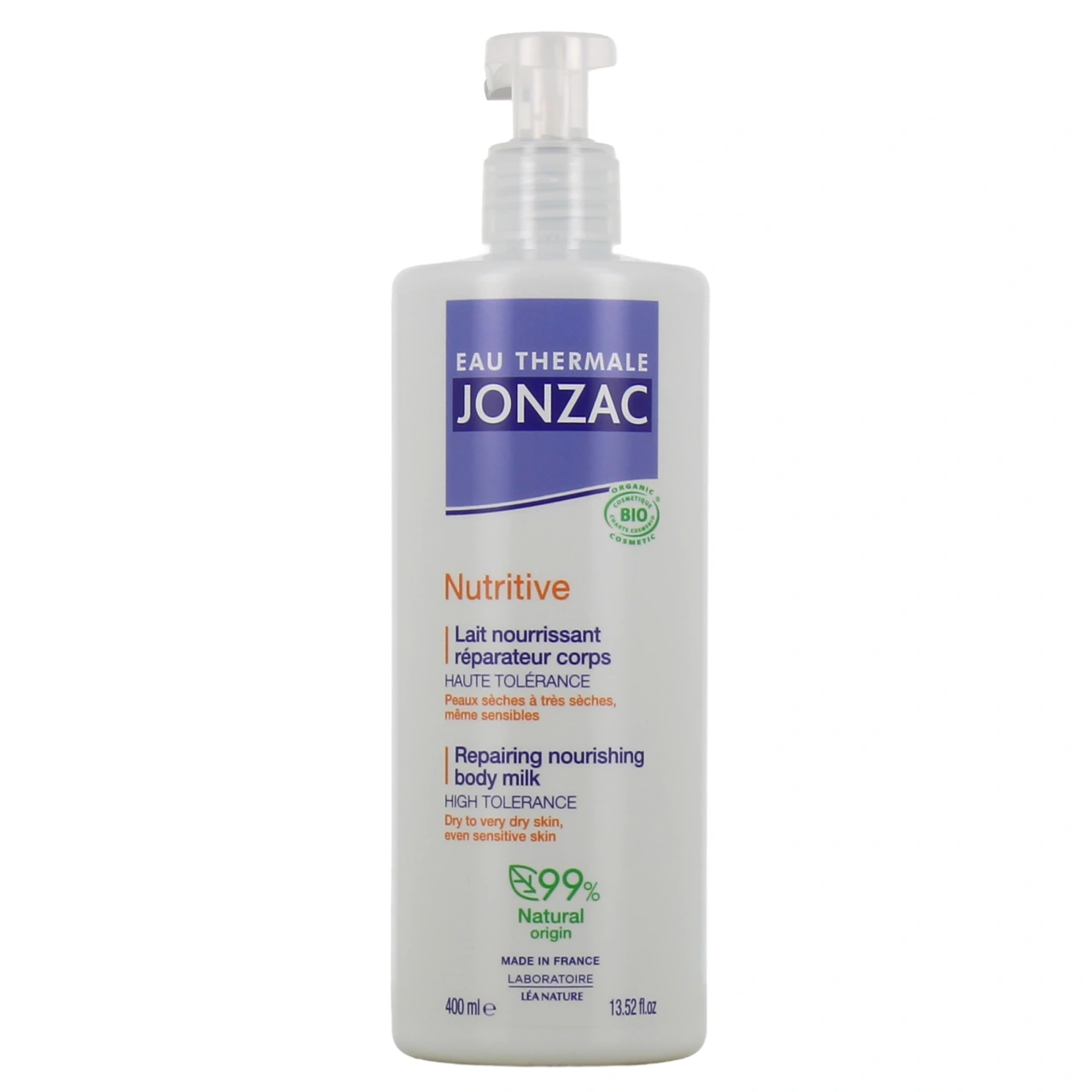 Jonzac Nutritive Lait Nourrissant Réparateur Corps Bio - Vue 2