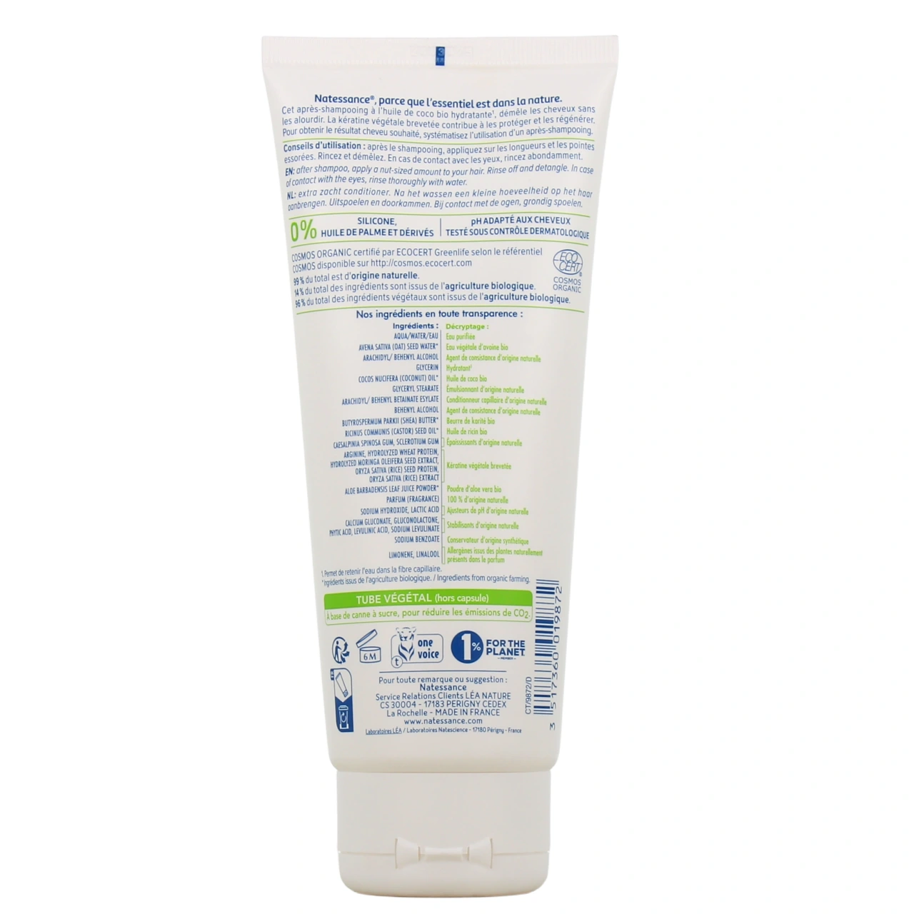 Natessance Après-Shampooing Hydratant - Vue 6