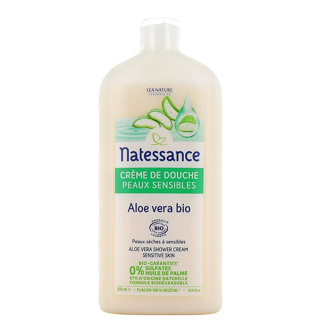 Natessance Crème de Douche Aloe Vera Bio - Vue 2