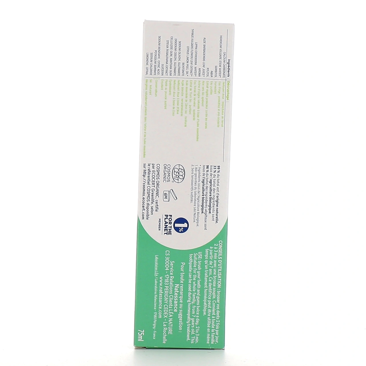 Dentifrice Natessance - Vue 25