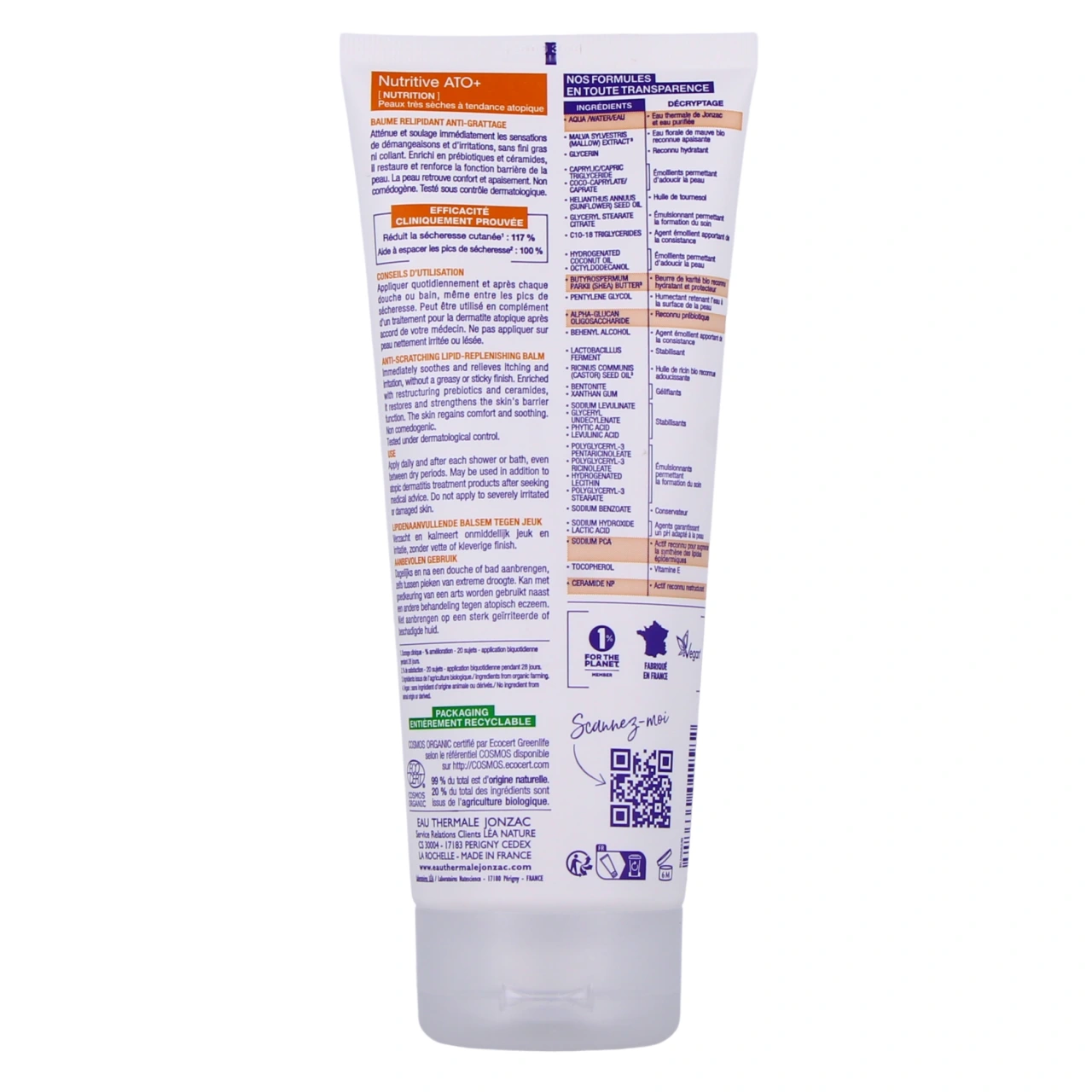 Jonzac Nutritive AP+ Baume relipidant intensif - Vue 6