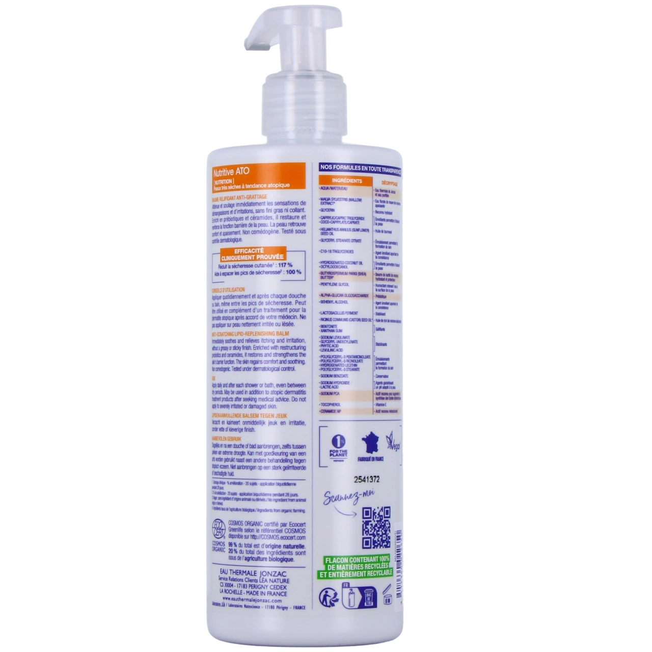 Jonzac Nutritive AP+ Baume relipidant intensif - Vue 3