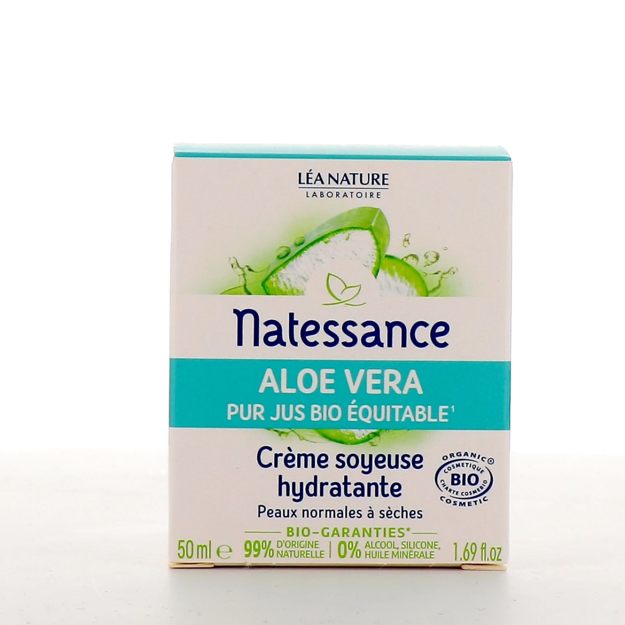 Natessance Crème Soyeuse Hydratante Aloe Vera Bio - Vue 2
