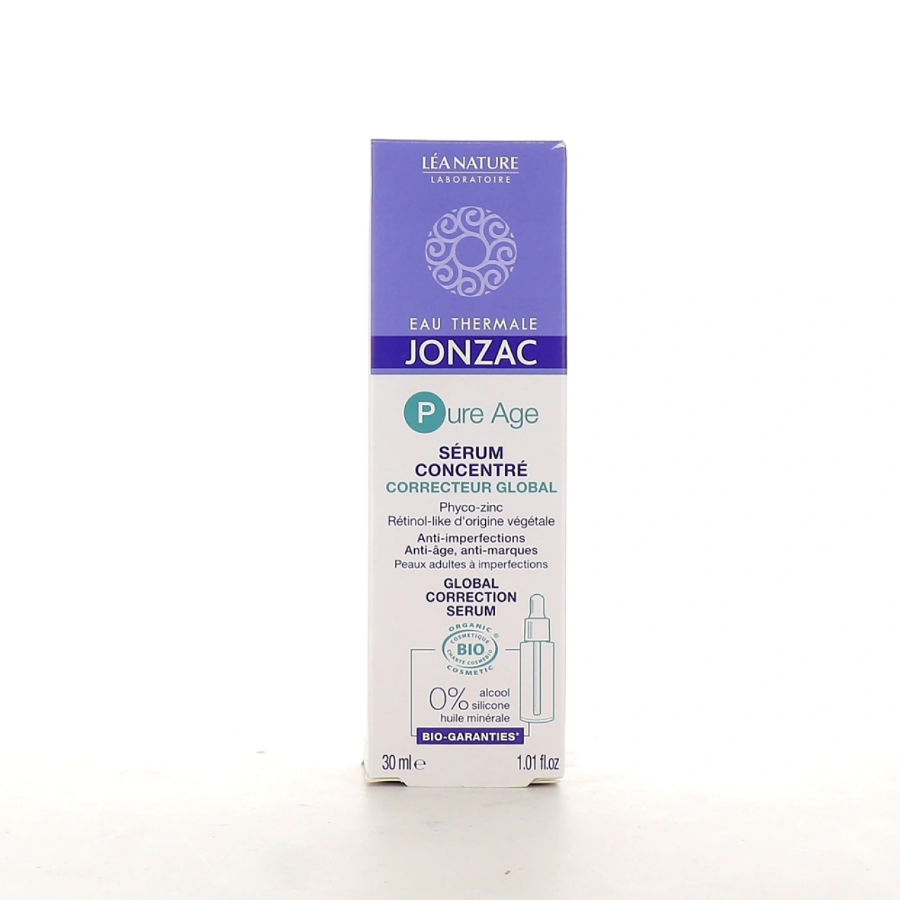 Jonzac Pure Age Sérum Concentré Correcteur Global Bio - Jonzac