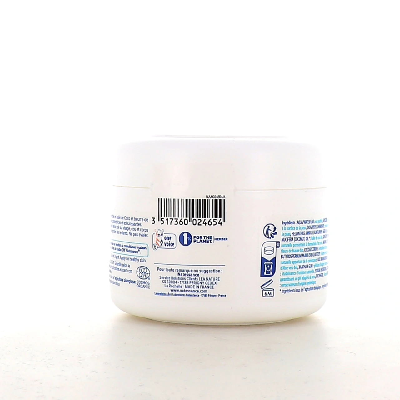Natessance Base Crème Riche Neutre Bio - Vue 2