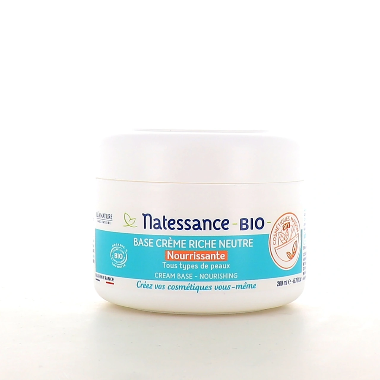 Natessance Base Crème Riche Neutre Bio - Natessance