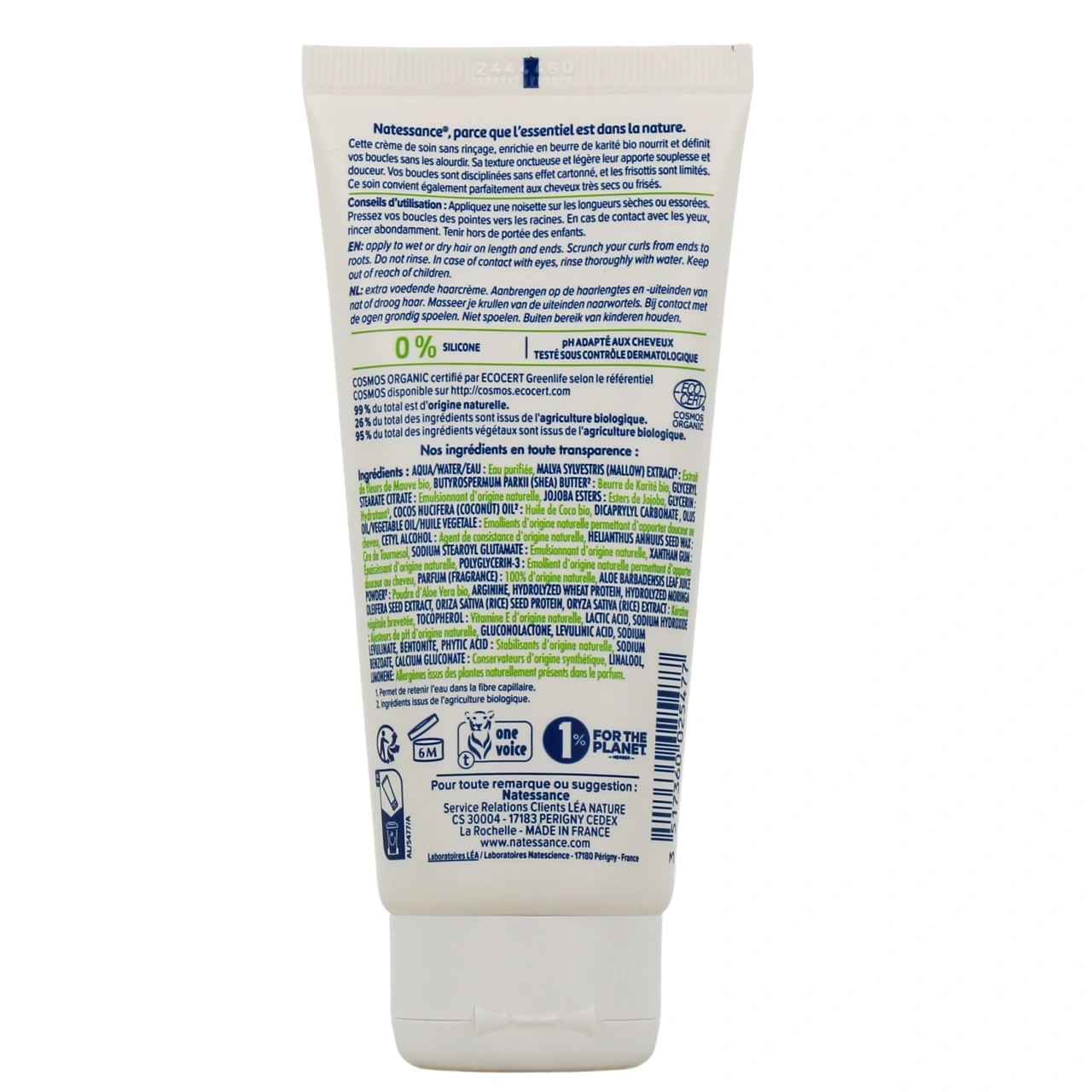 Natessance Crème de Soin Capillaire au Karité Bio - Vue 3