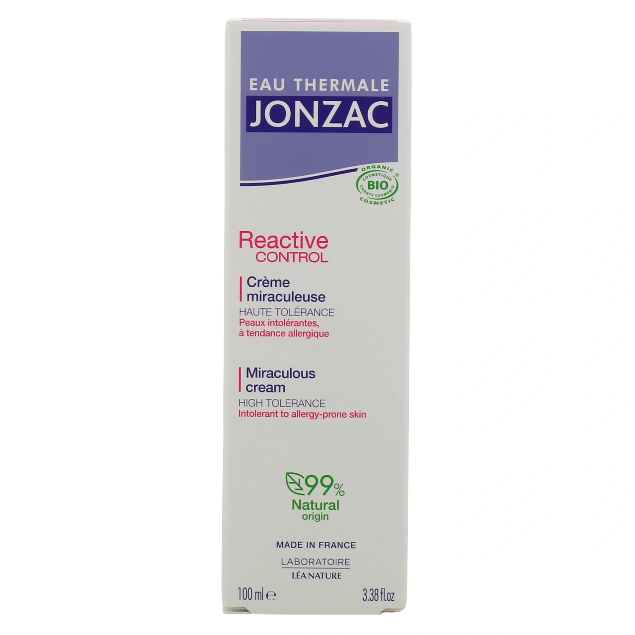 Jonzac Reactive Control Crème Miraculeuse - Vue 2