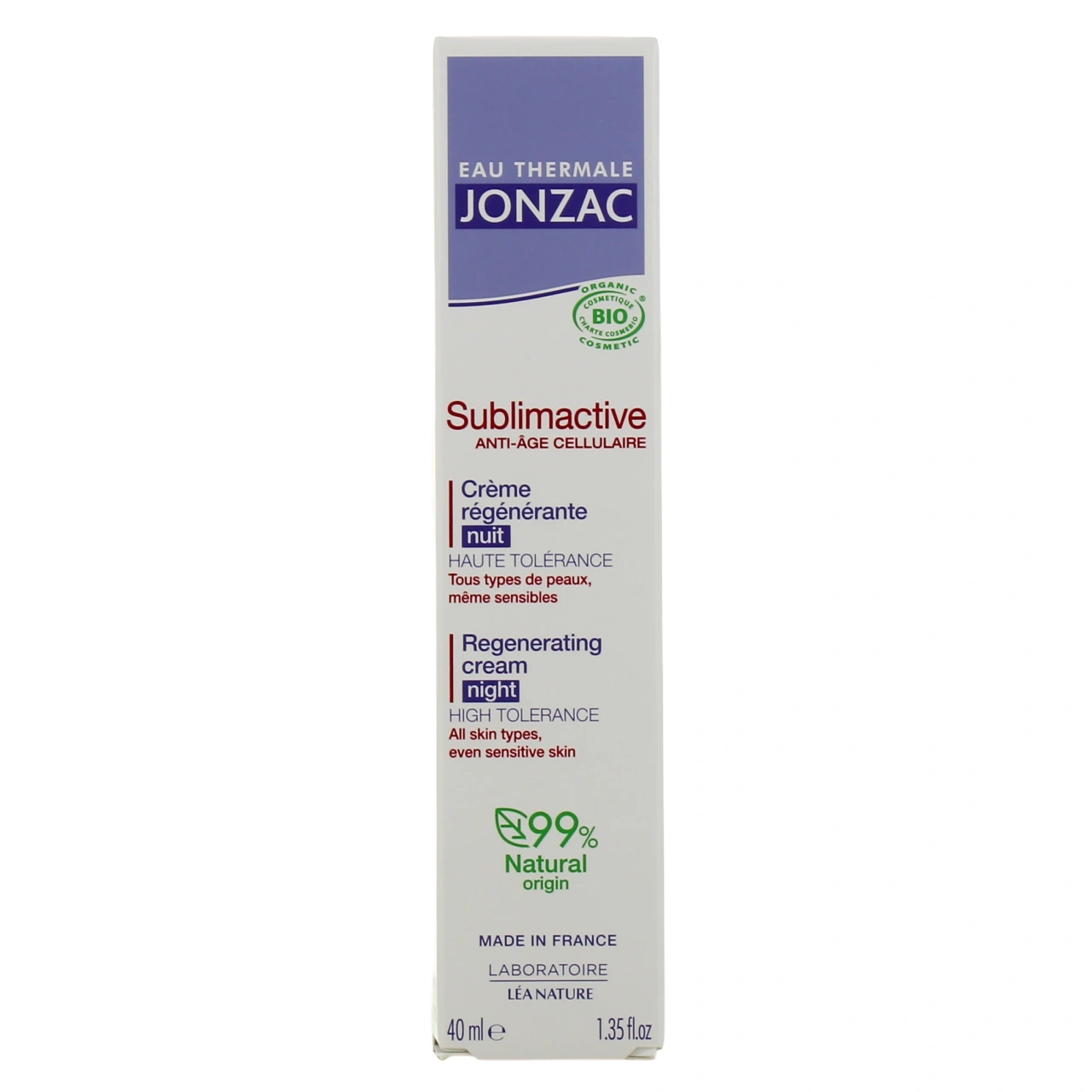 Jonzac Sublimactive Anti-âge Cellulaire Crème Régénérante Nuit - Vue 2